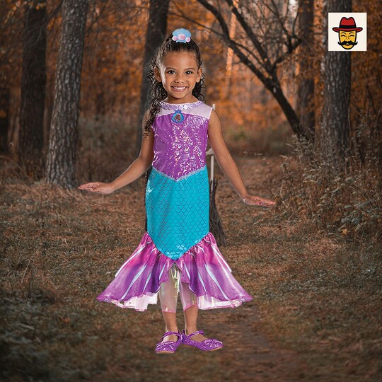 Girls Toddler Classic Ariel Costume Little Mermaid Dress Sea Princess Outfit, Size: 4-6 | Michaels Girls Toddler Classic Ariel Costume Little Mermaid Dress Sea Princess Outfit, Size: 4-6 | Michaels